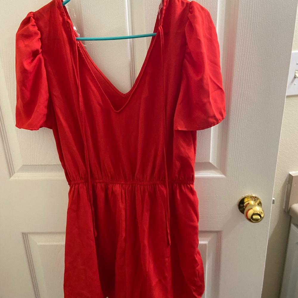 Red romper - Picture 2 of 2